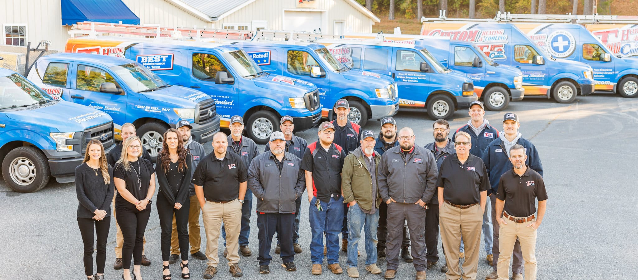 Triad Heating and Cooling Team Photo